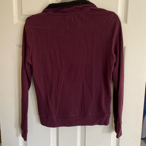 Name brand PINK quarter zip up. - Picture 2 of 2